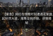 【紧急】网红在傍晚时刻遭遇花絮掀起轩然大波，海角全网炸锅，详情揭秘